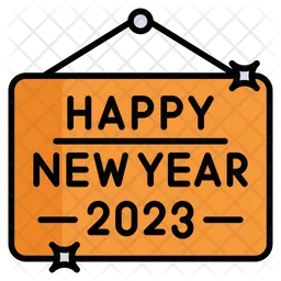 Junta de año nuevo 2023  Icono