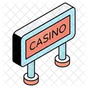 Tablero de casino  Icono