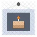 Tablero de cumpleaños  Icono