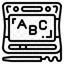 Tablero de dibujo  Icono