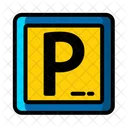 Tablero de estacionamiento  Icono