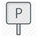 Tablero de estacionamiento  Icono