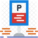 Tablero de estacionamiento  Icono