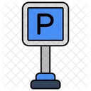 Tablero De Estacionamiento Icono