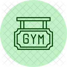 Tabla de gimnasio  Icono