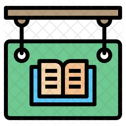 Tablero de librería  Icon