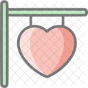 Esquina Decoracion Amor Icono