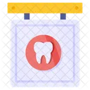 Tablero de dentista  Icono