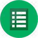 Tables Document Checklist Icon