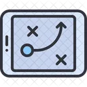 Tablet Tactics Strategy Icon