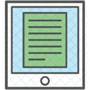 Tablet E Learning Distance Icon
