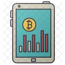 Tablet Graph Money Icon