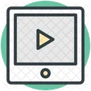 Tablet Video Player Icon