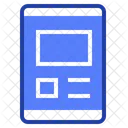 Tablet Gadget Device Icon