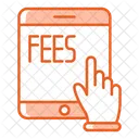 Tablet Device Fees Icon