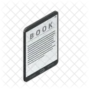 Tablet Online Book Education Icon