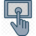 Tablet Device Tap Icon