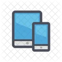 Tablet and Mobile Phone  Icon