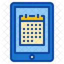 Tablet Device Technology Schedule Alarm Calendar Date Icon