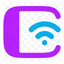 Tablet Conectado Wifi Icon