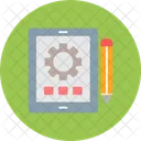 Tablet Configuration Tablet Setting Icon