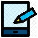 Tablet De Design Tablet Guia Ícone