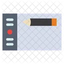 Tablet de design  Ícone