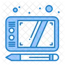 Tablet de design  Ícone