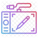 Tablet Design Desenhar Desenho Grafico Lapis Ícone