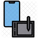 Tablet de design  Ícone