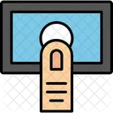 Tablet Device Tap Phone Technology Tap Finger Hand Gesture Touch Click Single Tap Finger Touch Icon