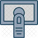 Tablet Device Tap Phone Technology Tap Finger Hand Gesture Touch Click Single Tap Finger Touch Icon