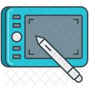 Tablet Drawing  Icon