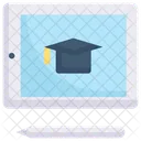 Tablet Education Online Education Graphic Tablet Icon