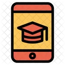 Tablet Degree Hat Device Icon