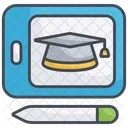 Tablet Education  Icon