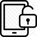 Tablet Entsperren Sperren Symbol