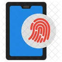 Tablet-Fingerabdruck  Icon