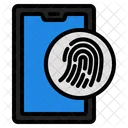 Tablet fingerprint  Icon