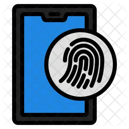 Tablet fingerprint  Icon