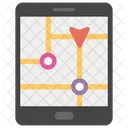 Tablet Gps Mobile Gps Mobile App Icon