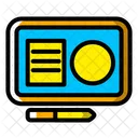 Tablet Graphics  Icon