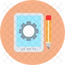 Tablet Setting Device Icon