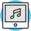 Tablet Pc Music Icon