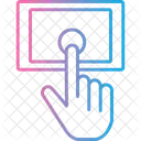 Tablet Device Tap Icon