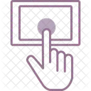 Tablet Device Tap Icon