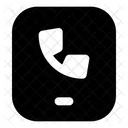 Tablet Incoming Call Mobile Support Icon