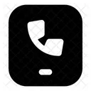 Tablet Incoming Call Mobile Support Icon