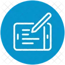 Online Education Tablet Icon