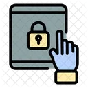 Tablet Lock Security Safety Icon